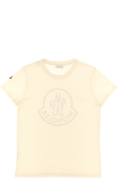 Moncler T-Shirts & Polo Shirts for Girls Moncler Rhinestone T-shirt