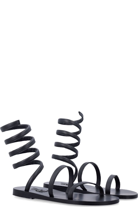 Ancient Greek Sandals Ancient Greek Ofis Black Sandals