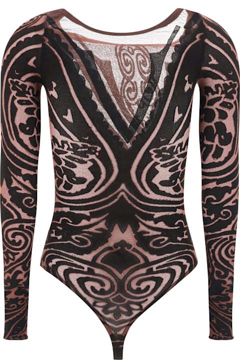 Wolford Clothing for Women Wolford Etro X Wolford Tattoo Bodysuit