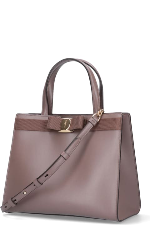 آخر صيحات الموضة من السيدات Ferragamo 'vara' Bow Tote Bag