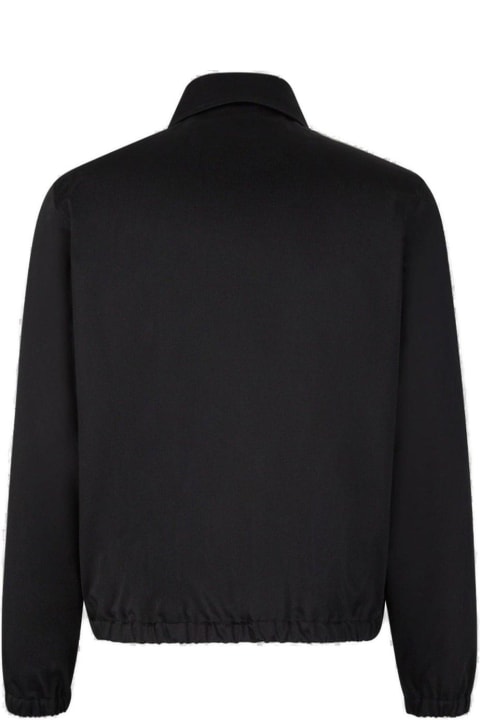 Coats & Jackets for Men Ami Alexandre Mattiussi Paris Long-sleeved Zipped Bomber Jacket