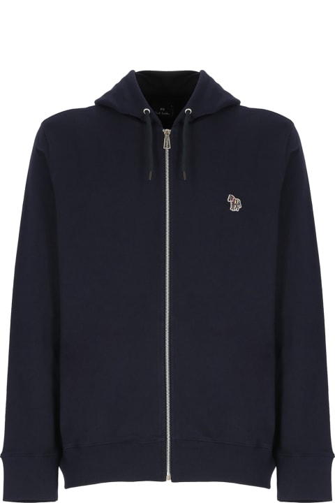 PS by Paul Smith Fleeces & Tracksuits for Men PS by Paul Smith Zebra Sweatshirt