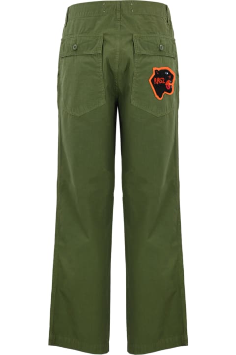 Roy Rogers Pants for Men Roy Rogers Trousers With Big Pockets And Patches
