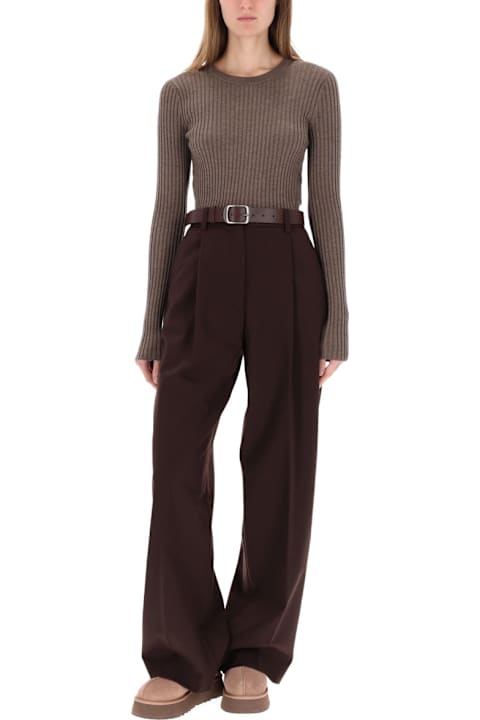 Helmut Lang لـ Kids Helmut Lang Ribbed Top With Open Back