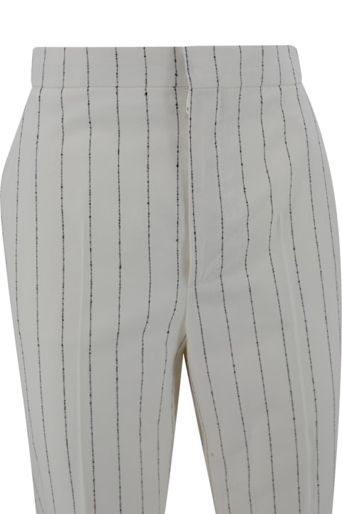 Tagliatore Clothing for Women Tagliatore Classic Pinstripe Trousers
