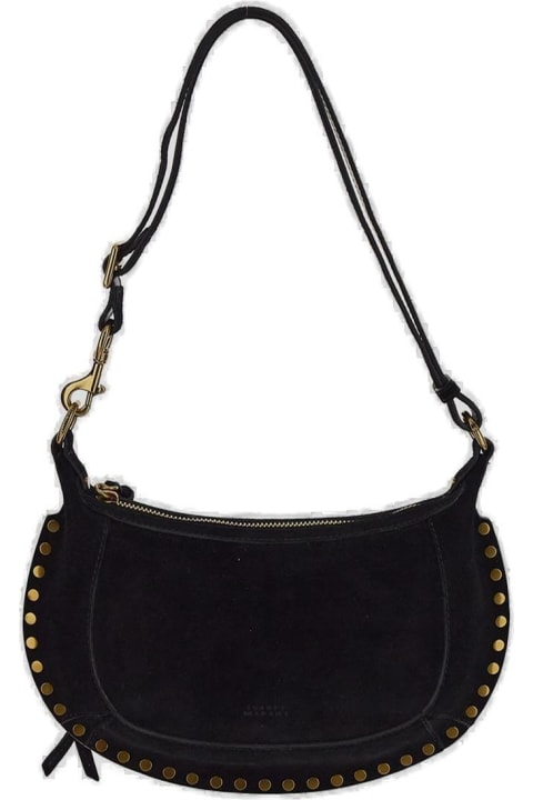 Homeware Isabel Marant Oskan Moon Zipped Medium Shoulder Bag