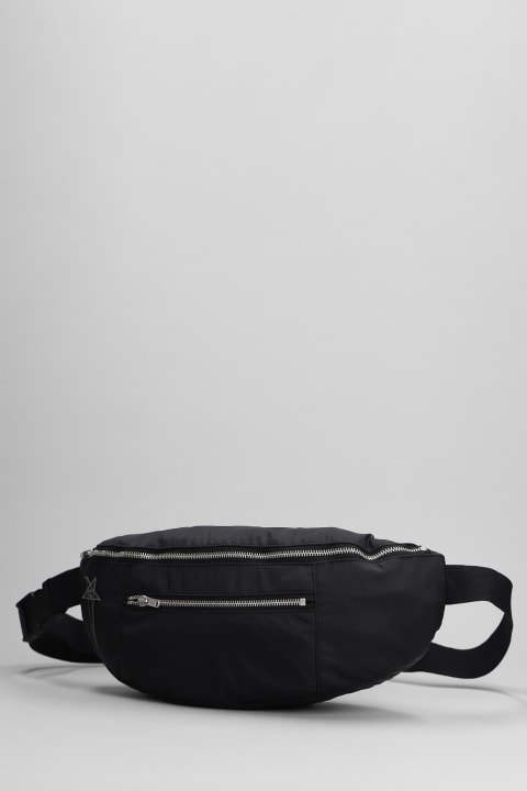 Bags for Men Rick Owens x Champion Bumbag Waist Bag In Black Polyamide