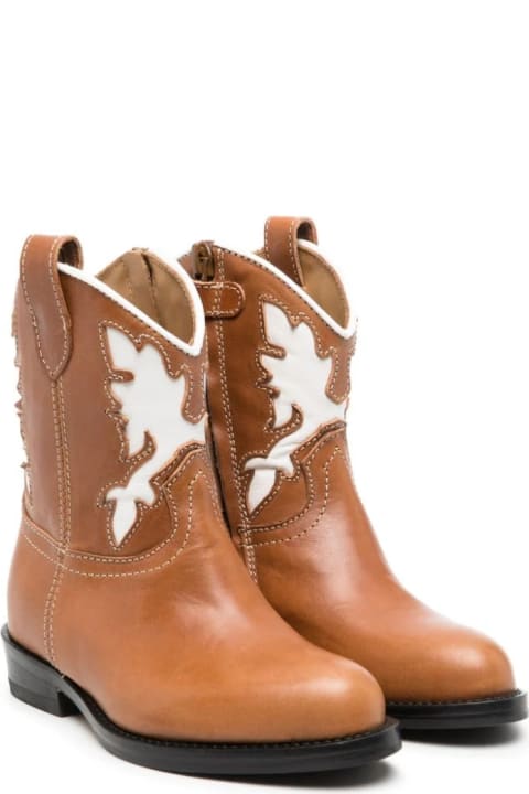 Western Boots With Embroidery