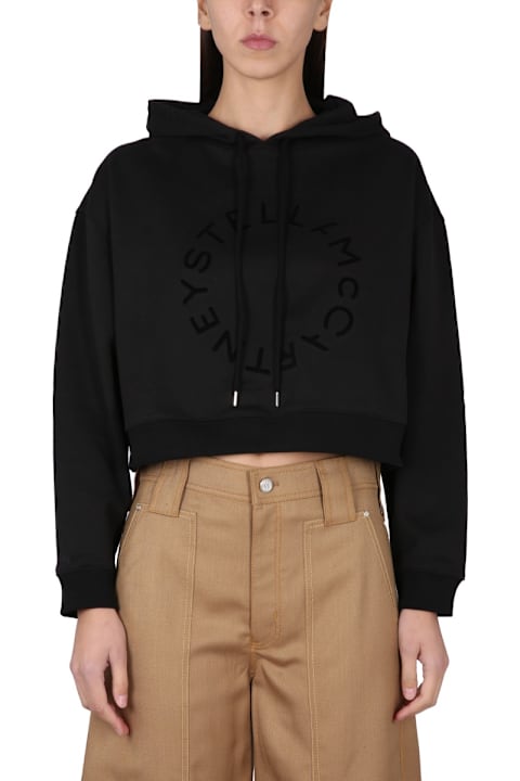 Homeware Stella McCartney Cropped Sweatshirt With Logo