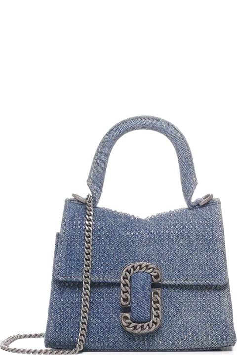 Marc Jacobs Totes for Women Marc Jacobs St. Marc Tote Bag With Rhinestones