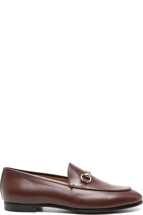 Gucci Jordaan Leather Loafers