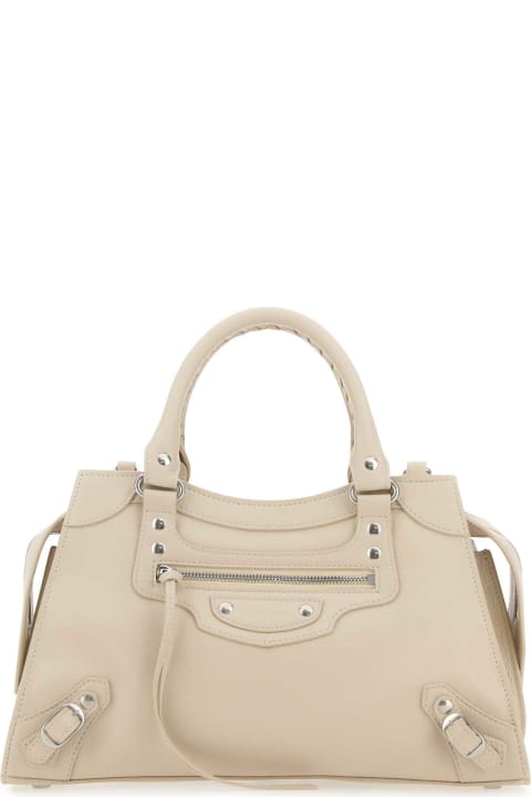 Balenciaga Sale for Women Balenciaga Beige Leather Neo Classic City S Handbag