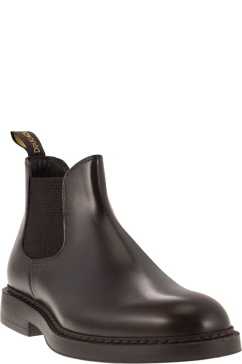 Doucal's Boots for Men Doucal's Chelsea Leather Ankle Boot