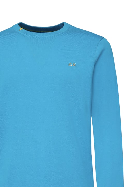 Sun 68 Sweaters for Men Sun 68 Cotton Sweater With Logo