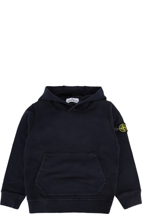 Homeware Stone Island Compass-badge Long-sleeved Hoodie