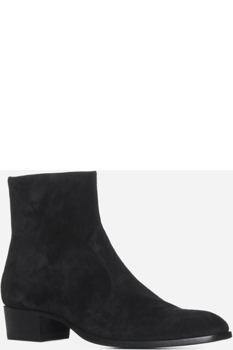 Wyatt Suede Ankle Boots