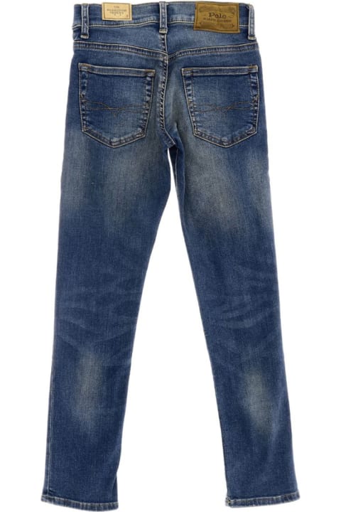 Fashion for Men Ralph Lauren Five-pocket Blue Denim Jeans Polo Ralph Lauren Boy