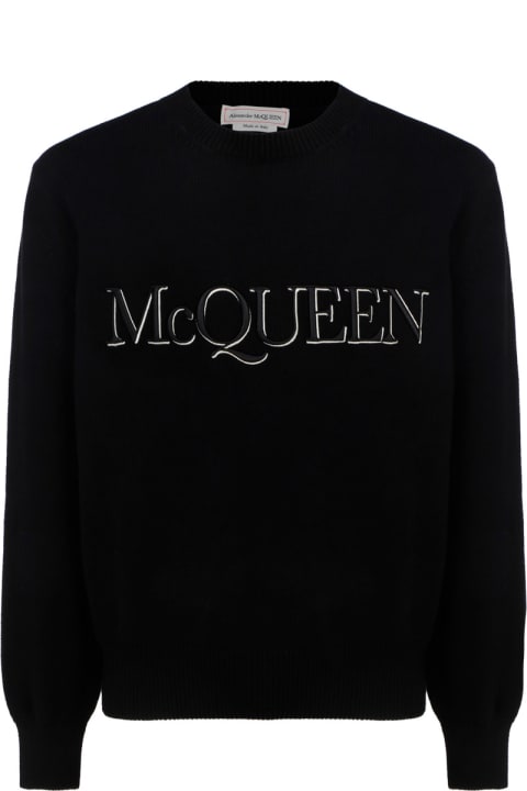 メンズ Alexander McQueenのフリース＆ラウンジウェア Alexander McQueen Cotton Crew-neck Sweater