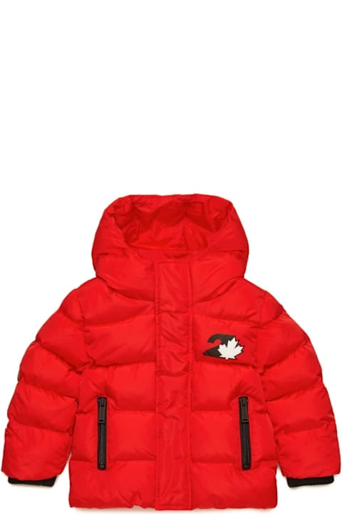 Dsquared2 Coats & Jackets for Baby Girls Dsquared2 Giubbino Con Stampa