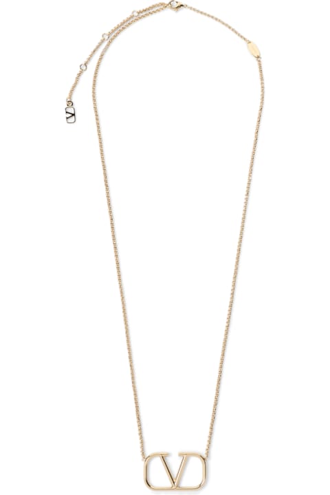 Valentino Garavani Necklaces for Women Valentino Garavani Logo Chain Necklace