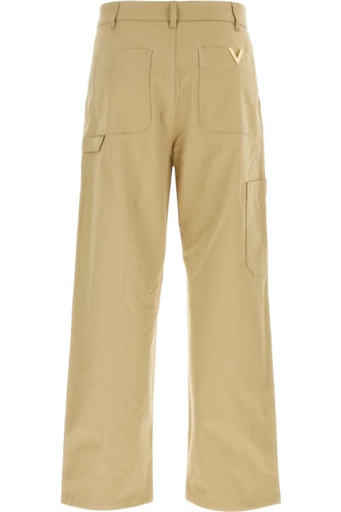 Homeware Valentino Garavani Beige Stretch Cotton Pant