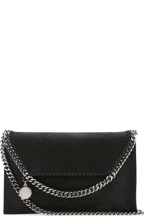 Stella McCartney for Men Stella McCartney Black Shaggy Deer Falabella Crossbody Bag