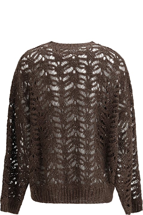 Homeware Brunello Cucinelli Perforated Sweater With Sequins