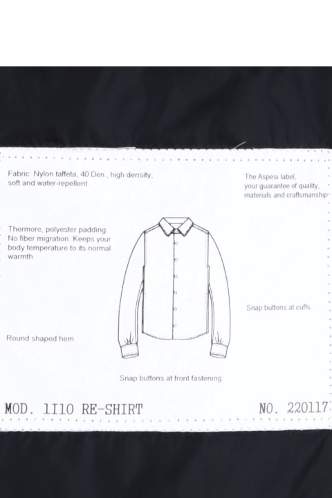 Aspesi Clothing for Men Aspesi 're-shirt' Jacket