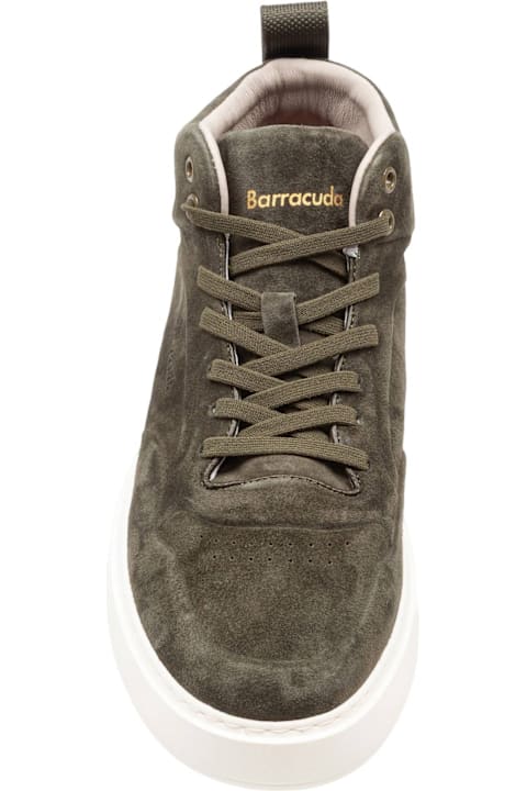 Barracuda لـ Kids Barracuda Phoenix Suede Sneakers, Military Green