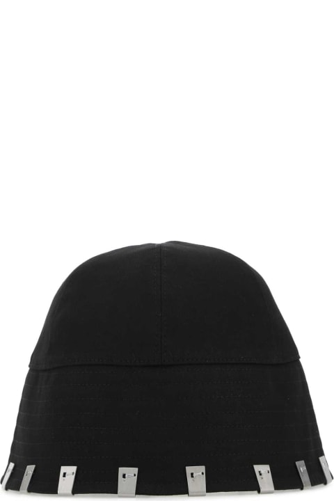 1017 ALYX 9SM Hats for Men 1017 ALYX 9SM Black Cotton Hat
