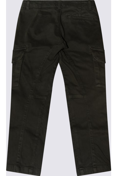 Bottoms for Boys C.P. Company Ivy Green Cotton Stretch Pants