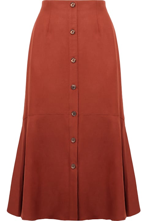 Agnona Clothing for Women Agnona A-line Midi Skirt