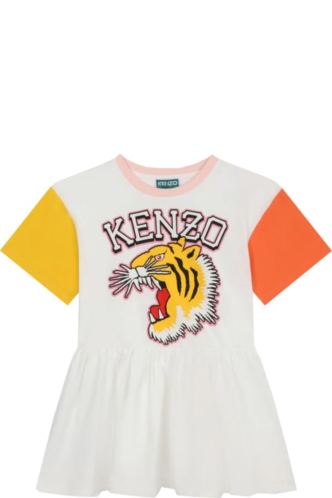 Kenzo Kids Dresses for Girls Kenzo Kids Dress With Print
