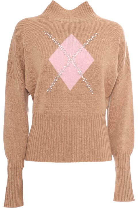 Homeware Max Mara Studio Nuccia Camel Sweater/tank/top