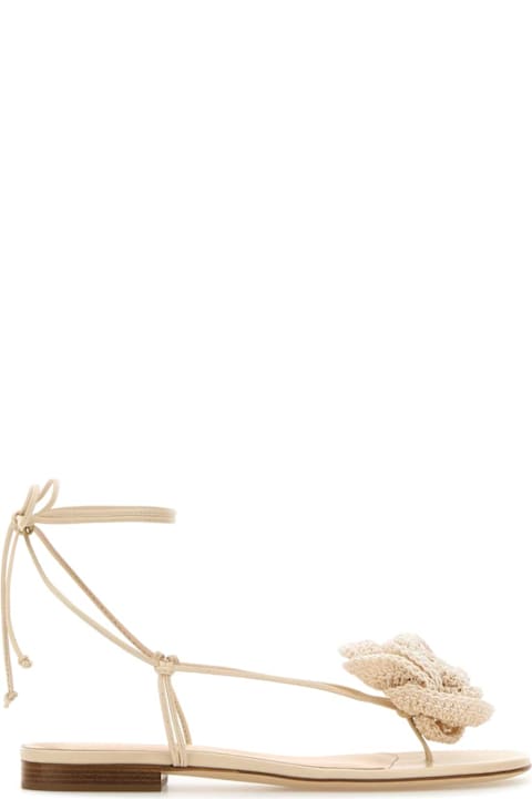 Magda Butrym Ivory Leather Sandals