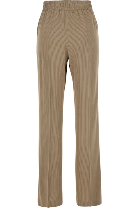 Golden Goose Pants & Shorts for Women Golden Goose Journey W`s Jogging Brittany Blend Viscose Pinstripes