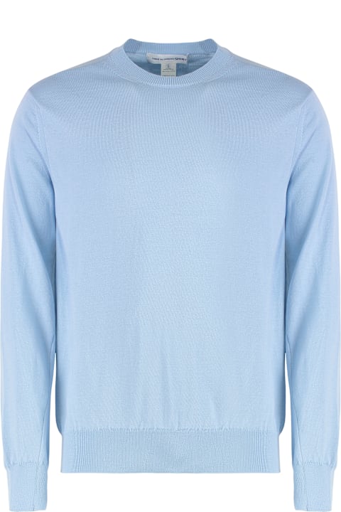 Comme des Garçons Shirt for Women Comme des Garçons Shirt Cotton Blend Crew-neck Sweater