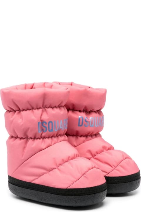 Dsquared2 Kids Dsquared2 Snow Boots With Print