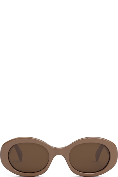 Homeware Celine Celine Cl40194u Triomphe 45e Brown Sunglasses