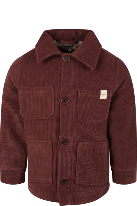 Brown Jacket For Boy