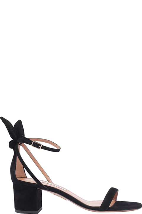 Aquazzura Sandals Sale for Women Aquazzura Bow Tie Pump Sandals