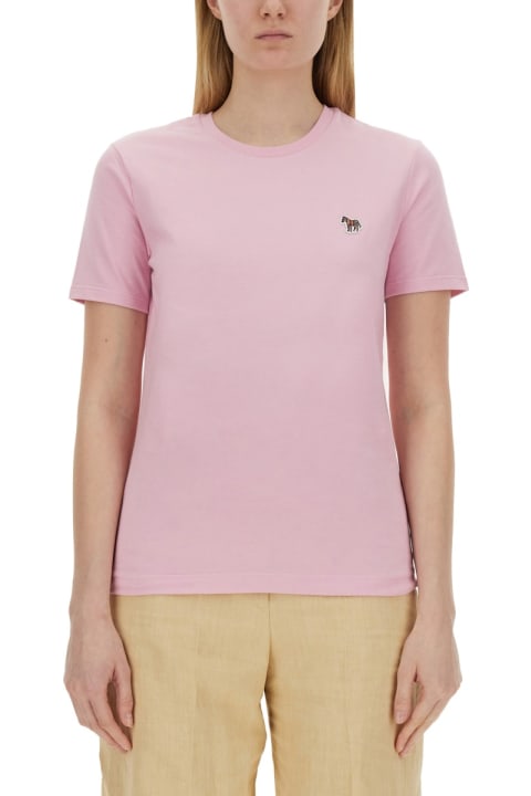 PS by Paul Smith Women PS by Paul Smith T-shirt With Logo Patch