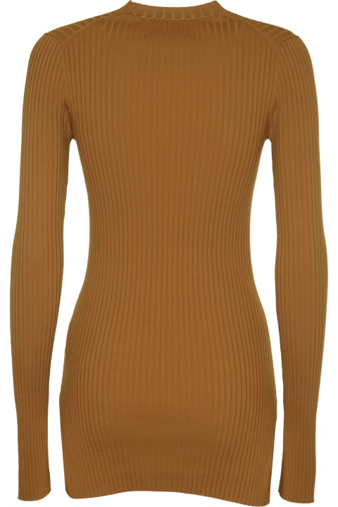Nanushka Sweaters for Women Nanushka Long-sleeved Rib Top
