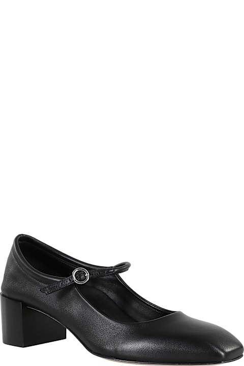 aeyde أحذية كعب عالٍ لـ السيدات aeyde Aline Nappa Leather Black