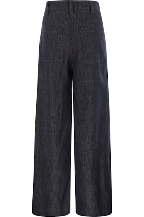Brunello Cucinelli Jeans for Women Brunello Cucinelli Wide Leg Jeans
