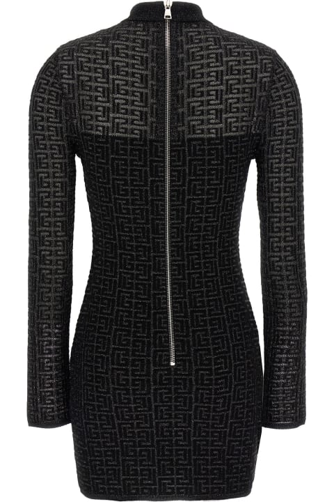 Balmain for Women Balmain Black Viscose Dress