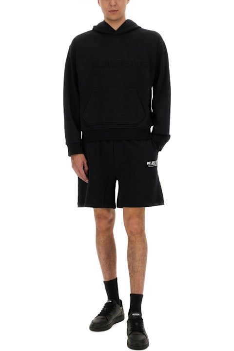 Helmut Lang لـ Kids Helmut Lang Sweatshirt With Embossed Logo