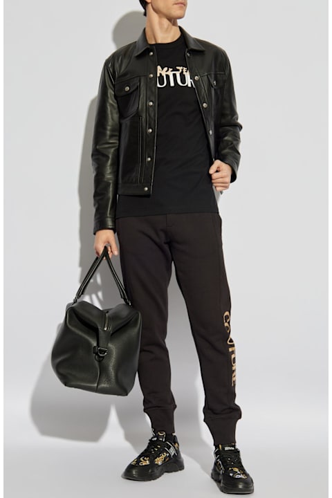 Homeware Versace Jeans Couture Versace Jeans Couture T-shirt With Printed Logo