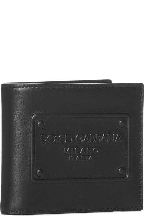 Dolce & Gabbana Wallets for Men Dolce & Gabbana Bi-fold Logo Wallet