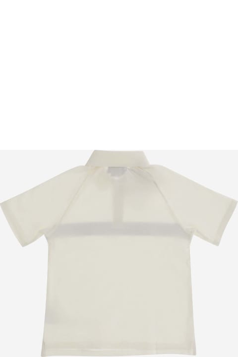 Gucci Topwear for Baby Boys Gucci Cotton Polo Shirt With Logo